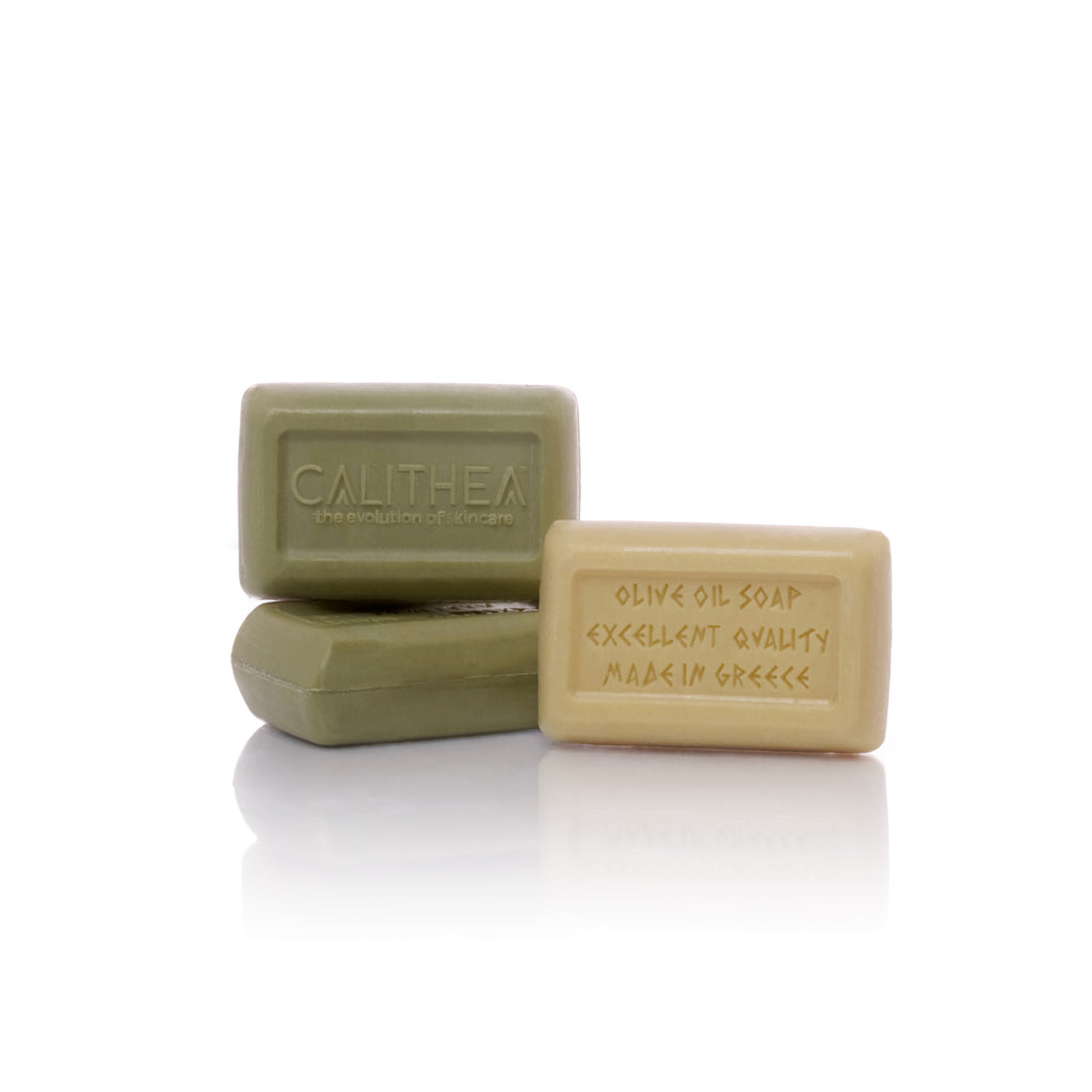 Clear Skin Olive Soap Set (3-Piece Glow Bar Kit)