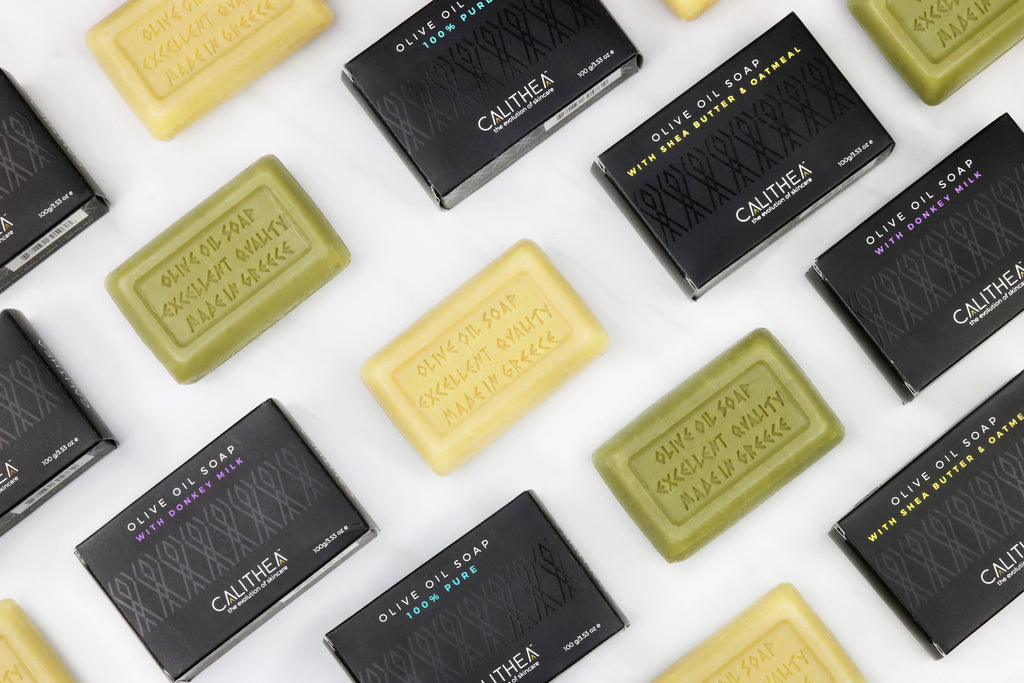 Clear Skin Olive Soap Set (3-Piece Glow Bar Kit)